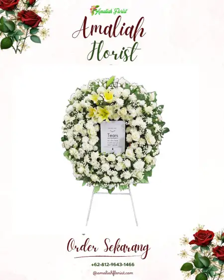 Krans Bunga Duka Ledeng